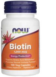 NOW Biotină 1000 mcg 100 comprimate
