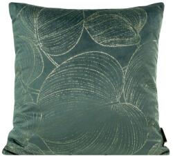 Takoy Puha bársony díszpárnahuzat BLINK 23 arany levélmintával-HF-388681