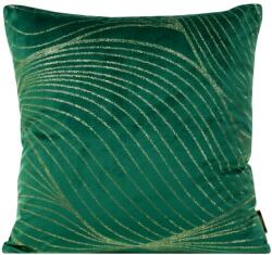 Takoy Bársony díszpárnahuzat BLINK 18 modern arany mintával-HF-388535