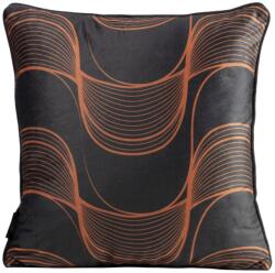 Takoy Velúr díszpárnahuzat szimmetrikus hullámmintával-HF-385851