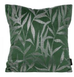 Takoy Díszpárnahuzat puha bársonyból arany színű levélmintával-HF-388644