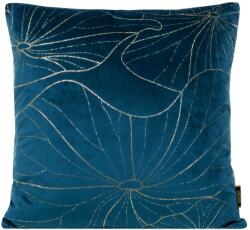 Takoy Bársony díszpárnahuzat BLINK 25 finom világos arany tavirózsa levelekkel-HF-388711