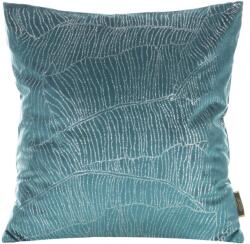 Takoy Bársony díszpárnahuzat ezüst banánlevél-motívummal-HF-387679