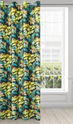 Takoy DESIGN 91 Bársony sötétítő függöny LIVY levél- és virágmintával