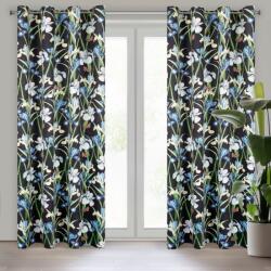 Takoy Bársony sötétítő függöny MAJA színes íriszmotívummal