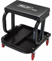 Welzh Werkzeug Szerszámtartós gurulós szerelőszék - fekete (7012-WW)