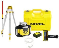 Nivel System NL300R forgólézer Hatósugár: 0 - 500 m | 1 x 8 Ah akku + töltő | Kofferben (N4040csom)