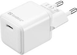 Sandberg Hálózati töltő, USB-C AC Charger PD 20W Saver PC (341-42)