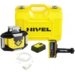 Nivel System NL300R forgólézer Hatósugár: 0 - 500 m | 1 x 8 Ah akku + töltő | Kofferben (N4040)