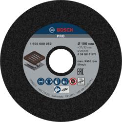 Bosch PRO Metal csiszolókorong, 100 x 27 x 20 mm, G24 1608600059 (1608600059)