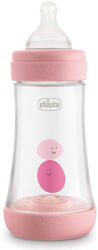 Chicco Шише Chicco - Perfect 5, 240 мл, за момиче (N0260) - ozone