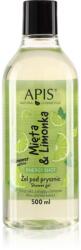 APIS NATURAL COSMETICS Energy Shot Mint & Lime Gel de duș energizant 500 ml