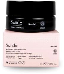 Sendo Nourish Radiant Face Mask masca iluminatoare faciale 50 ml Masca de fata
