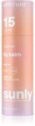 Attitude Sunly Lip Balm ajakvédő balzsam SPF 15 Coconut 8.5 g