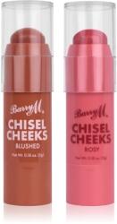 Barry M Chisel Cheeks blush cremos stick duo balení 2x5 g