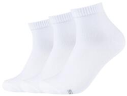 Skechers Zoknikészlet, Skechers 3PPK Basic Quarter Socks SK42004-1000, Fehér, 39-42, 3 db (SK42004-1000_39-42)