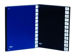 DONAU elõrendezõ A4 sötétkék, A-Z (D8694SK)