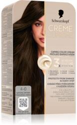 Schwarzkopf Creme Supreme Culoare permanenta pentru par culoare 4-0 Natural Brown 60 ml