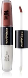 Dermacol 16H Lip Colour дълготрайно червило и гланц за устни цвят 31 Instant Match 2x4ml