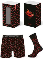 evona HABANERO ajándékcsomag L méretű boxer 41-45 zoknival (3822)