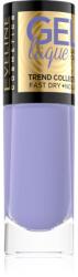 Eveline Cosmetics 7 Days Gel Laque Nail Enamel géles körömlakk UV/LED lámpa használata nélkül árnyalat 163 8 ml