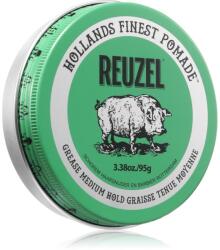 Reuzel Green Grease Medium Hold помада за коса 95 гр