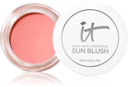 IT Cosmetics Confidence Sun Blush krémes arcpirosító hölgyeknek Sunlit 10 18 g