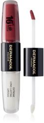 Dermacol 16H Lip Colour ruj rezistent si luciu de buze. culoare 35 Sugar Plum 2x4 ml