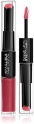 L'Oréal Infallible 24H дълготрайно червило и гланц за устни 2 в 1 цвят 804 Metro Proof Rose 5, 7 гр