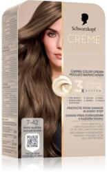 Schwarzkopf Creme Supreme Culoare permanenta pentru par culoare 7-42 Nude blonde 60 ml