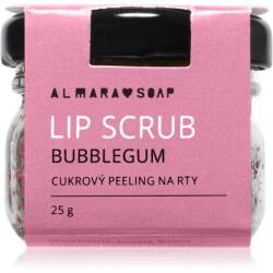 Almara Soap Scrub cukros peeling az ajkakra Bubblegum 25 g