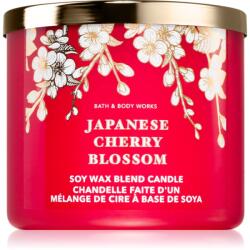 Bath & Body Works Japanese Cherry Blossom illatgyertya 411 g