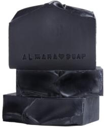 Almara Soap Natural Black As My Soul естествен твърд сапун за мазна и проблемна кожа 90 гр