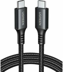 UGREEN Cablu Ugreen USB-C la USB-C, PowerDelivery Fast Charging, 1m, Negru/Gri - evomag