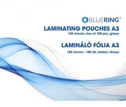 Bluering lamináló fólia A3, 125 micron, 100db/doboz (LAMMA3125MIC) (LAMMA3125MIC)