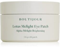 BOUTIJOUR Lotus Melight Eye Patch хидрогелова маска за зоната около очите против бръчки и тъмни кръгове 33 чифт