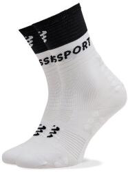 CompresSport Uniszex magas zokni, CompresSport, 303733, elasztán/pamut, fehér, egy méret INTL (0000303733100-42/44)