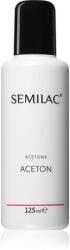 Semilac Liquids acetonă pentru a îndepărta gelul de pe unghii 125 ml
