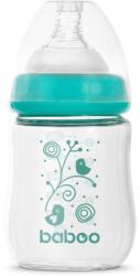 Baboo Anti-colic Glass Feeding Bottle Wide Neck biberon de sticlă 0m+ 150 ml