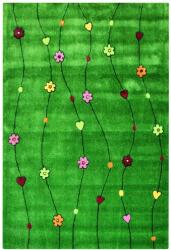 Bakero Szőnyeg Dětský koberec Kids Flowers green (170x240 cm) (bacn0001382)