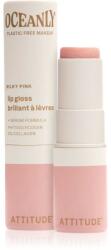ATTITUDE Oceanly Plastic Free Makeup ajakfény hidratáló hatással árnyalat Silky Pink 3.4 g