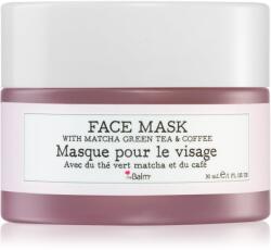 theBalm To The Rescue® Matcha Green Tea & Coffee Intenzív hidratáló arcpakolás zöld teával 30 ml