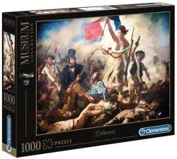 Clementoni 1000 db-os puzzle - Museum Collection - Eugène Delacroix - A szabadság vezeti a népet (37087) (37087)