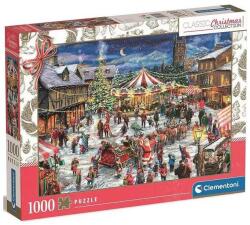 Clementoni 1000 db-os puzzle - Karácsonyi vásár (81505) (81505)