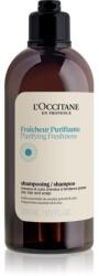 L'Occitane Purifying Freshness Shampoo tisztító sampon normál és zsíros hajra 300 ml
