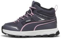 PUMA Puma, Evolve vízlepergető sneaker, Szénszürke, Rózsaszín, 32 EU (397645-03-13)