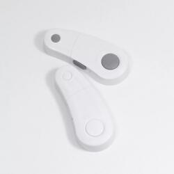 Zopa szekrényzár 2db fehér/szürke