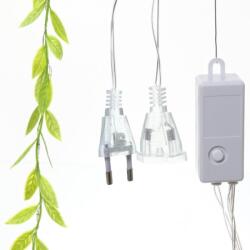 Sumker Karácsonyi Fényfüggöny Levelekkel 2x2 m Kék