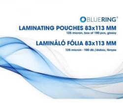 Bluering lamináló fólia 83x113mm, 125 micron, 100db/doboz (LAMM83113125MIC) (LAMM83113125MIC)