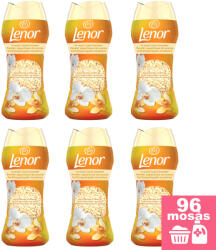  INGYENES SZÁLLÍTÁS - Lenor Gold Orchid & Vanilla illatgyöngy 6x195g (96 mosás)